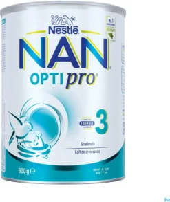 Nestlé® NAN OPTIPRO 3 Lait Croissance De 1 An - Bébé Lait Maternisé - 1 X 800 Gr -Bébé Soldes Boutique 1015x1200