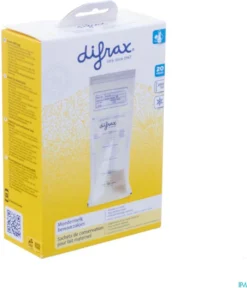 Sacs De Rangement Pour Lait Maternel Difrax - 20 Pièces -Bébé Soldes Boutique 1030x1200