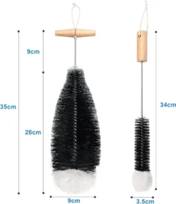 Lot De 2 Goupillons Adaptés Aux Bouteilles Sodastream - Brosse De Nettoyage Pour Bouteilles Lavable Au Lave-vaisselle - Brosse Pour Bouteilles Nettoyantes -Bébé Soldes Boutique 1034x1200