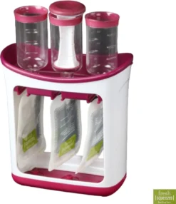 Dispositif D'alimentation Fresh Squeezed Squeeze - Robot Cuiseur Nourriture Pour Bébé - Nutrition Sportive - Sachets Souples
