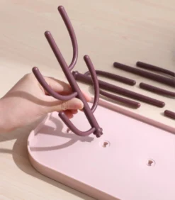 Égouttoir à Biberons - Égouttoir à Vaisselle Avec égouttoir - Égouttoir à Vaisselle - Bébé à Biberons - Porte- Bébé - Rose -Bébé Soldes Boutique 1051x1200 1