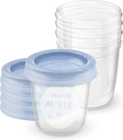 Philips Avent SCF619 05 Tasses De Conservation Pour Aliments Pour Bébés - 180 Ml - 5 Pièces -Bébé Soldes Boutique 1051x1200 3