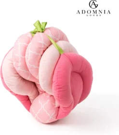AdomniaGoods - Coussin D'allaitement Multifonctionnel Pour Bébé - Coussin D'allaitement Réglable - Idéal Pour L'allaitement Et Le Biberon - Rose