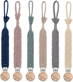 Attache-suce Boho States&Klein - Gris Brume - Durable - Style Ibiza - Cadeau De Maternité - Baby Shower - Bébé - Grijs -Bébé Soldes Boutique 1064x1200 5