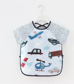 Bavoirs Bébé - Bavoirs Pour Kinder - Bavoirs De Dessin Animé Bébé Imperméable Geen Poche Tablier Mouwloos Pour Kinder En Bas âge -Bébé Soldes Boutique 1068x1200 4