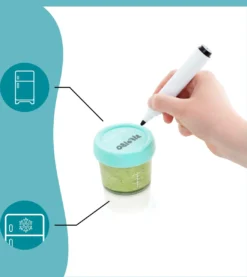 BabyMoov 8 Bocaux En Verre De 120 Et 240 Ml - Scellables Hermétiquement - Livret De Recettes Bio Inclus -Bébé Soldes Boutique 1071x1200 1