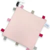 étiquette Tissu Tétine Blush | Chiffon De Sucette | Sucette En Peluche | Chiffon De Câlin | Drôles | Rougir | Trayon | Attache Tétine | Nourrisson