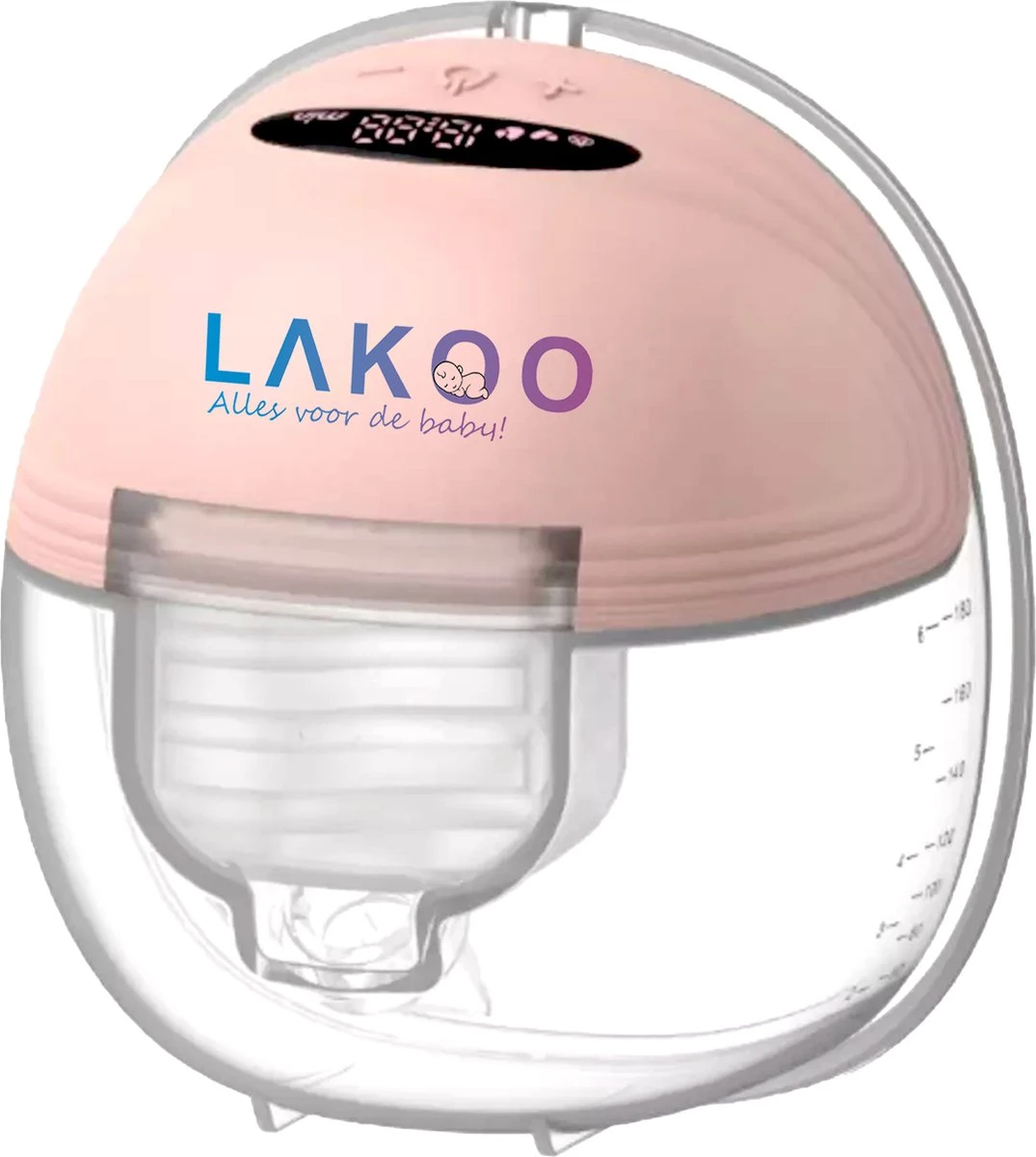 Lakoo - Tire-lait Mains Libres - Tire-lait Mains Libres - Tire-lait électrique - Batterie Rechargeable - Tire-laits- Ensemble Tire-lait - Allaitement Rose 2 Lakoo - Tire-lait Mains Libres - Tire-lait Mains Libres - Tire-lait électrique - Batterie Rechargeable - Tire-laits- Ensemble Tire-lait - Allaitement Rose – Image 2