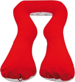 Coussin D'allaitement - Coussin De Maternité - Grand - 100% Coton - Coeurs Rouges - Rouge -Bébé Soldes Boutique 1086x1200 5