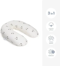 Doomoo Buddy - Coussin D'allaitement Et De Grossesse - Coton Organique - 180cm - Deer -Bébé Soldes Boutique 1091x1200 1