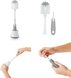 OXO Up To Support De Séchage De Bouteilles Avec Brosse Pour Bouteilles - Offre Combinée! -Bébé Soldes Boutique 1095x1200