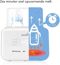 Onirique - Chauffe-biberon, Stérilisateur De Biberon - 6 En 1 Fast, Nourriture Pour Bébé , Chauffe-biberon Sans BPA, Nourriture Pour Bébé Avec écran LCD -Bébé Soldes Boutique 1108x1200