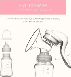 DrPhone BP3 - Tire-lait Manuel - Sans BPA - Super Silencieux - Puissance D'aspiration Réglable - Fonction Massage - Hygiénique - Wit -Bébé Soldes Boutique 1109x1200 1