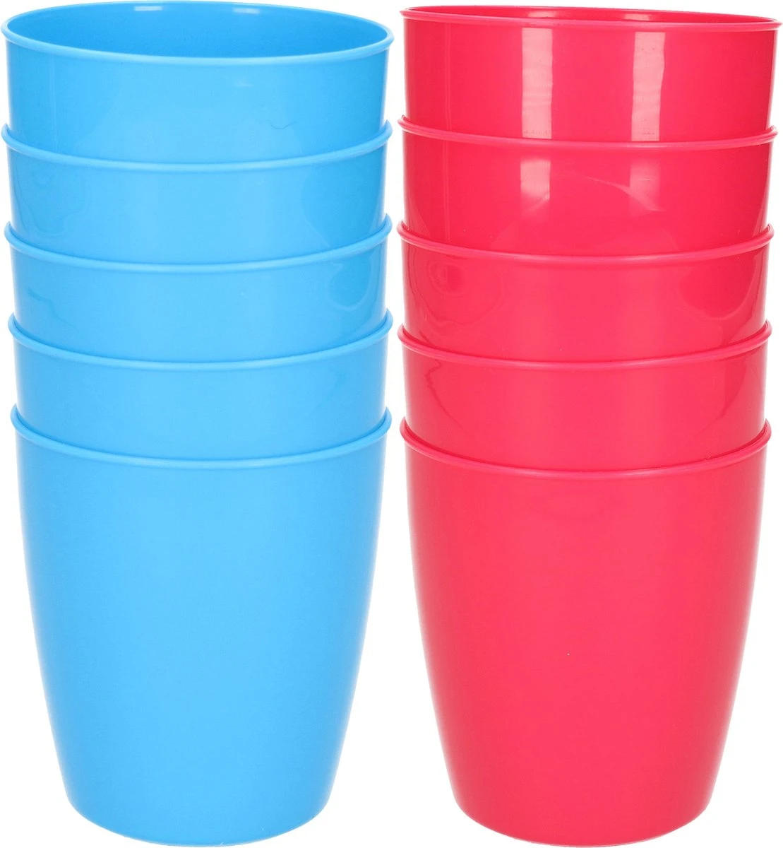 30x Verres à Eau/jus/limonade En Plastique Incassable 300 ML En Bleu Et Rose - Camping/anniversaire/tout-petits/tout-petits 1 30x Verres à Eau/jus/limonade En Plastique Incassable 300 ML En Bleu Et Rose - Camping/anniversaire/tout-petits/tout-petits