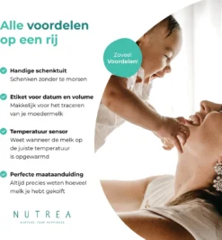 Nutrea – 100 Pièces – Sachets De Stockage De Lait Maternel Avec Bec – 220 Ml – Stylo Inclus – Sac De Stockage D' Allaitement -Bébé Soldes Boutique 1116x1200 4