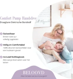 BELOOVD Mains Libres - Tire-Lait Electrique Sans Fil - Portable - Sans BPA - Rechargeable - Pompe Comfort Mains Libres - Elvie Alternatief 19 BELOOVD Mains Libres - Tire-Lait Electrique Sans Fil - Portable - Sans BPA - Rechargeable - Pompe Comfort Mains Libres - Elvie Alternatief -Bébé Soldes Boutique 1117x1200 1