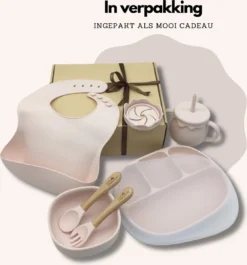 Good Lifehacks Set De Vaisselle - Vaisselle Vaisselle Pour Enfants - Siliconen - Assiette Et Bol Avec Ventouse - Antidérapant - Couverts - Set D'allaitement - Rose -Bébé Soldes Boutique 1118x1200 10