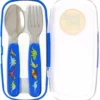Tyrrell Katz - Couverts Pour Enfants Dino Dinosaurus Dans étui De Rangement - Bleu