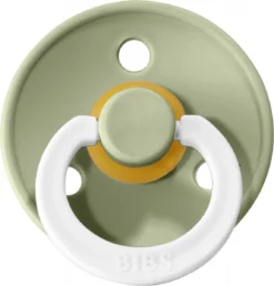 BIBS Tétine Bavoirs 0-6 Mois|1 Pièce|Brille Dans Le Noir Sage|Taille 1|T1 -Bébé Soldes Boutique 1148x1200 1