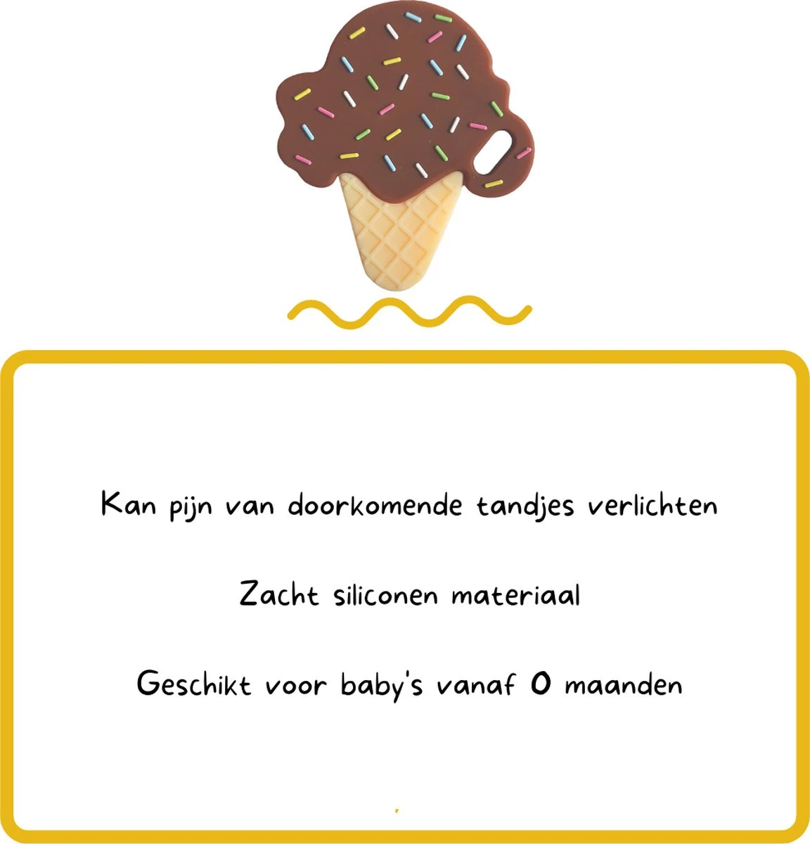 Jouet De Dentition Biberoia® - Snoep - Bébé - Jouet De Dentition Rafraîchissant - Jouet De Dentition - Jouets De Dentition - Jouets Bébé - Speelgoed De Jouets De Bain - Cadeau - Chocolat 2 Jouet De Dentition Biberoia® - Snoep - Bébé - Jouet De Dentition Rafraîchissant - Jouet De Dentition - Jouets De Dentition - Jouets Bébé - Speelgoed De Jouets De Bain - Cadeau - Chocolat – Image 2