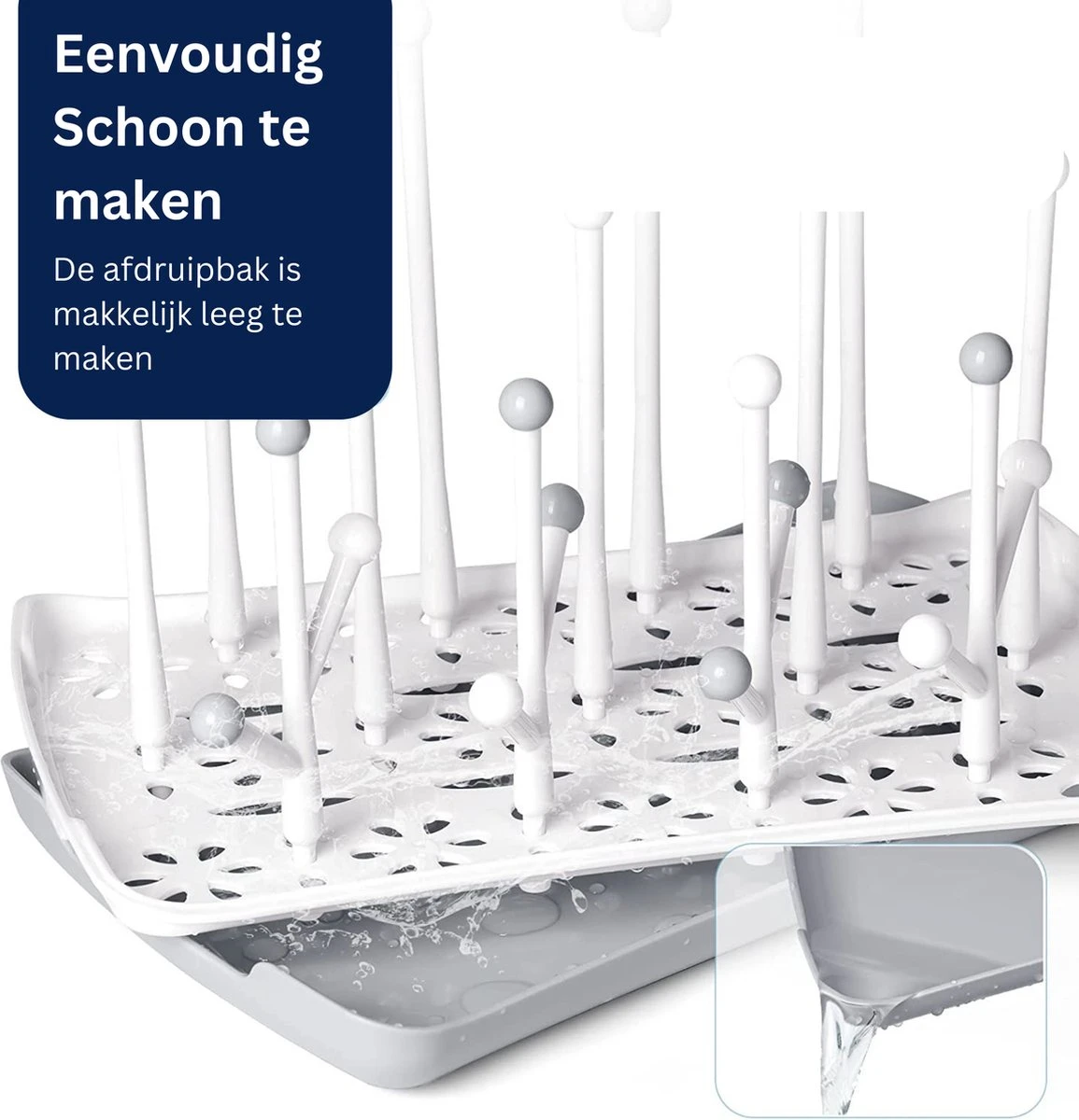 Égouttoir à Bouteilles - Porte- Bébé - Porte Bouteilles - Égouttoir à Biberon - Sèche-biberon - Égouttoir à Biberon - Sèche-biberon 3 Égouttoir à Bouteilles - Porte- Bébé - Porte Bouteilles - Égouttoir à Biberon - Sèche-biberon - Égouttoir à Biberon - Sèche-biberon – Image 3