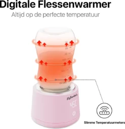 Bébé 's Bottle Warmer Pro ™ - Chauffe-biberon Portable On The Go - Rose - Convient Pour Comotomo, Olababy, Haakaa & Boon -Bébé Soldes Boutique 1156x1200 17