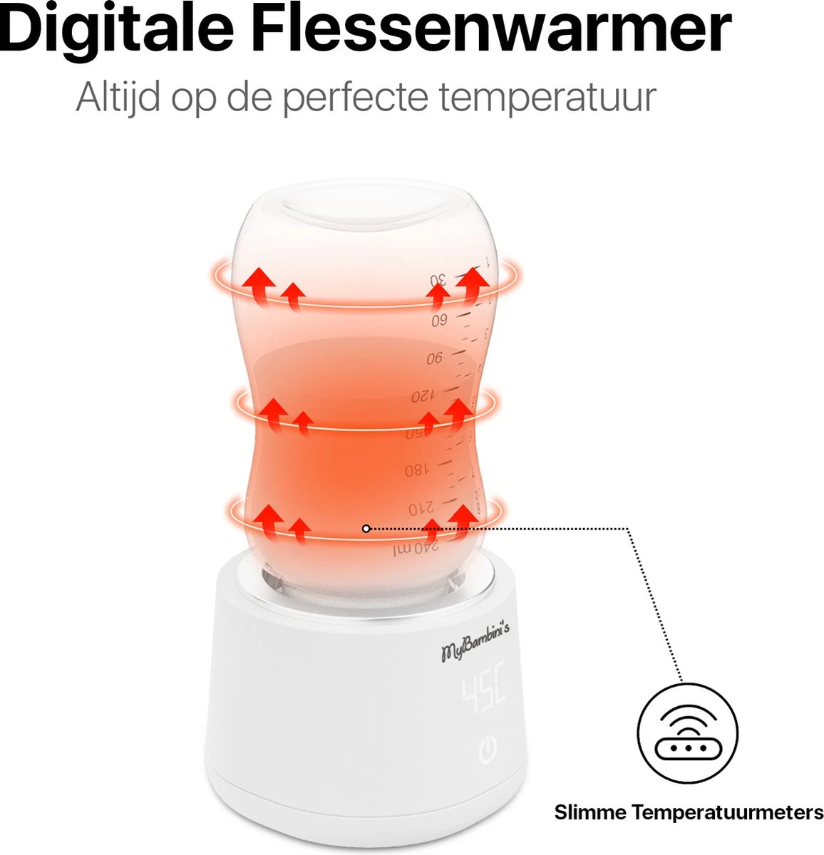 Bébé 's Bottle Warmer Pro ™ - Chauffe-biberon Portable Pour Les Déplacements - Wit - Convient Pour Bébé En Route , Olababy, Haakaa & Boon 5 Bébé 's Bottle Warmer Pro ™ - Chauffe-biberon Portable Pour Les Déplacements - Wit - Convient Pour Bébé En Route , Olababy, Haakaa & Boon – Image 5