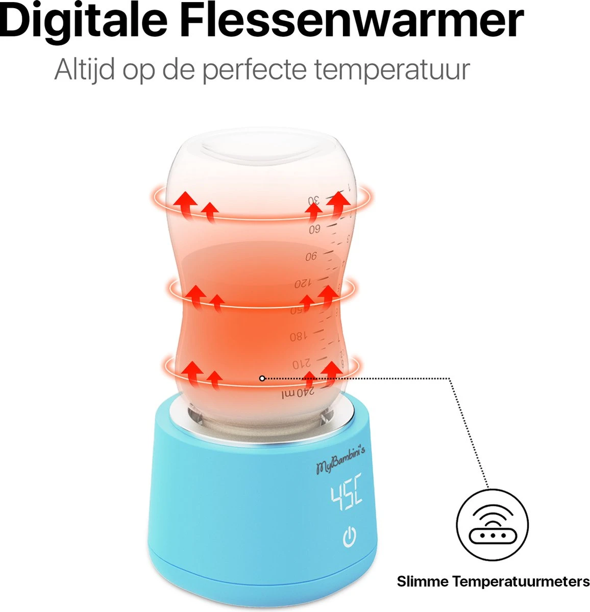Bébé 's Bottle Warmer Pro ™ - Chauffe-biberon Portable Pour Les Déplacements - Blauw - Convient Pour Bébé En Route , Olababy, Haakaa & Boon 5 Bébé 's Bottle Warmer Pro ™ - Chauffe-biberon Portable Pour Les Déplacements - Blauw - Convient Pour Bébé En Route , Olababy, Haakaa & Boon – Image 5