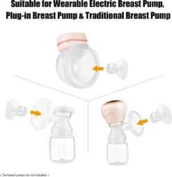 Aidmom - Réducteurs De Téterelle - Réducteurs De Tire-lait électriques Sans Fil - Tire-lait - Sans BPA - 17mm 19mm 21mm - Allaitement - Lot De 3 Pièces -Bébé Soldes Boutique 1164x1200 4