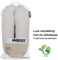 Oreiller De Maternité Snoozzz Oreiller De Corps Oreiller De Couchage Latéral - Avec Housse En Coton Amovible - 185 Cm - Ligne -Bébé Soldes Boutique 1169x1200 8