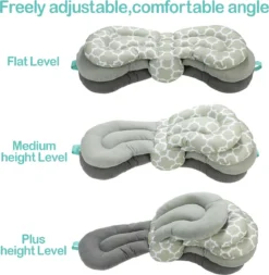 Coussin D'allaitement Pour Bébé Kunert - Réglable En Hauteur - Lait Maternisé Et Allaitement - Position Ergonomique -Bébé Soldes Boutique 1171x1200 5