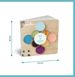 BabyMoov 8 Bocaux En Verre De 120 Et 240 Ml - Scellables Hermétiquement - Livret De Recettes Bio Inclus -Bébé Soldes Boutique 1172x1200 6