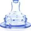 Nuby 2P - Tétine Anti-déversement - Avec "flow Control" - Pour Biberons à Col Large - 4m +