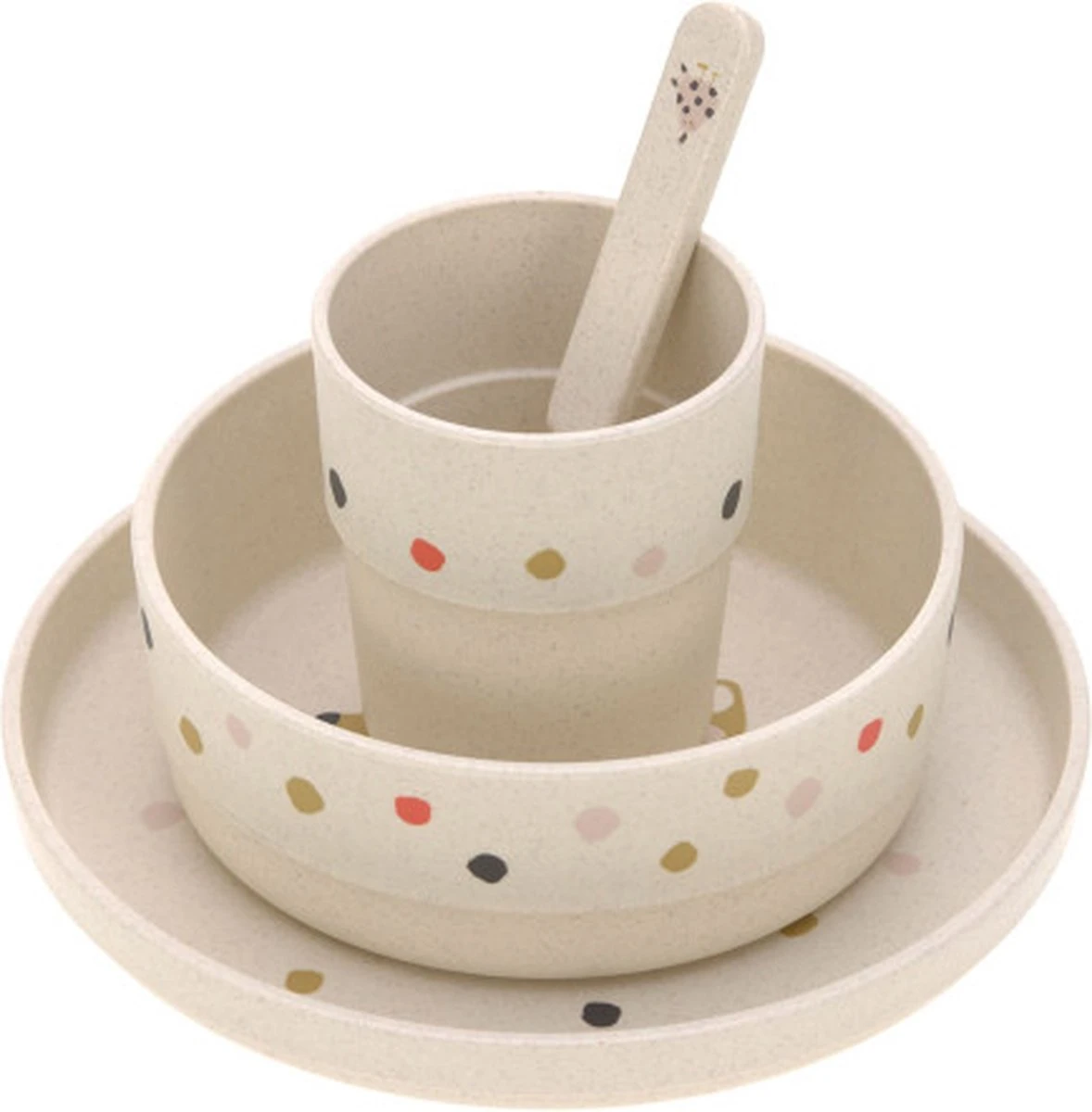 LÄSSIG Lässig Ensemble De Salle à Manger Little Mateys Orange épicé 4 LÄSSIG Lässig Ensemble De Salle à Manger Little Mateys Orange épicé – Image 4