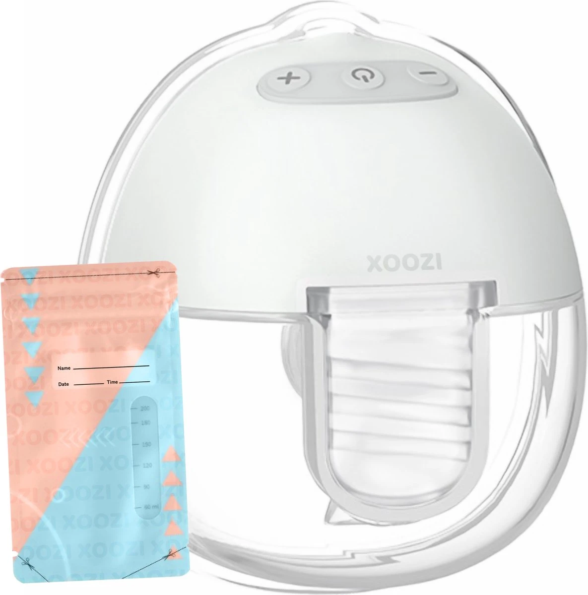 XOOZI DOLPHI - Tire-lait électrique Sans Fil - Mains Libres Et Portable - Sans BPA - Incl. 20 Sachets De Conservation Du Lait Maternel - Série Dolphin 1 XOOZI DOLPHI - Tire-lait électrique Sans Fil - Mains Libres Et Portable - Sans BPA - Incl. 20 Sachets De Conservation Du Lait Maternel - Série Dolphin