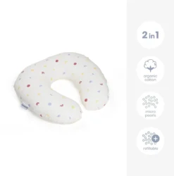 Doomoo Softy - Petit Coussin D'allaitement - Billes Ultra Fines Et Silencieuses - Coton Organique - 150 Cm - Happy Colors 13 Doomoo Softy - Petit Coussin D'allaitement - Billes Ultra Fines Et Silencieuses - Coton Organique - 150 Cm - Happy Colors -Bébé Soldes Boutique 1185x1200 9