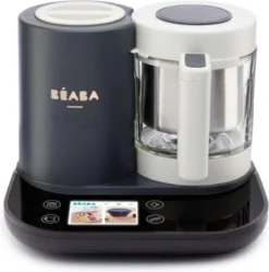 Beaba Babycook Préparation Nourriture Pour Bébé Smart Gris Foncé -Bébé Soldes Boutique 1188x1200 2