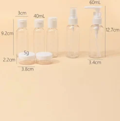 7 Set Professionnel Portable Voyage Cosmétique Voyages Points Ensembles D'embouteillage En Plastique Rechargeable Voyages Cosmétique Bouteille 7 7 Set Professionnel Portable Voyage Cosmétique Voyages Points Ensembles D'embouteillage En Plastique Rechargeable Voyages Cosmétique Bouteille -Bébé Soldes Boutique 1189x1200 1