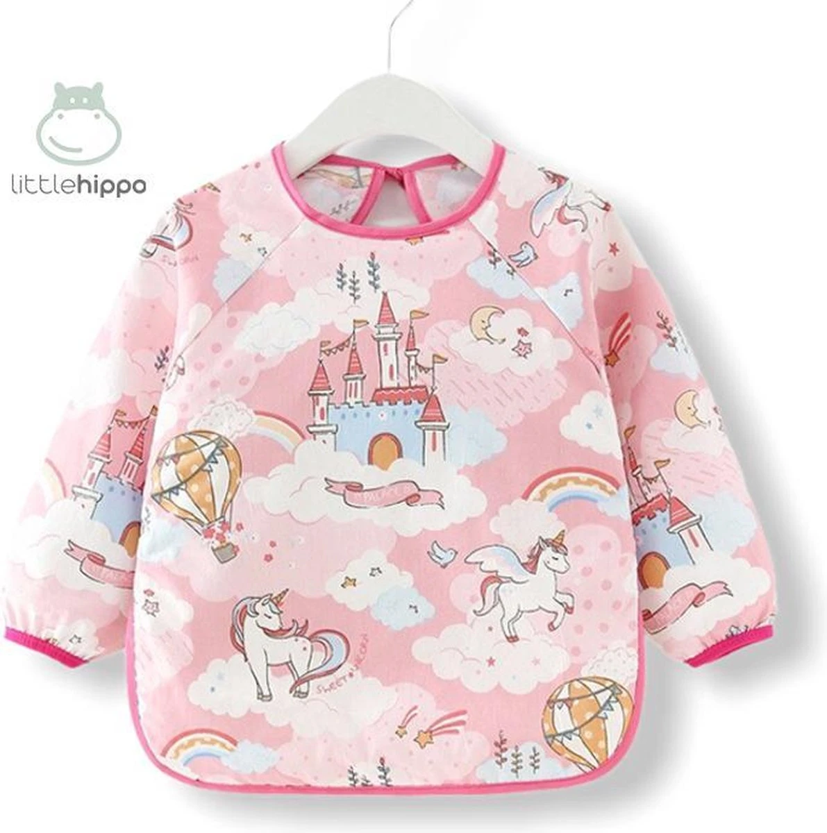 Tablier Enfant ' Unicorn' Manches Longues - Bavoir à Manches - Bavoir Petit Hippopotame - Déperlant - Artisanat - Tablier Enfant - 12-36 Mois 1 Tablier Enfant ' Unicorn' Manches Longues - Bavoir à Manches - Bavoir Petit Hippopotame - Déperlant - Artisanat - Tablier Enfant - 12-36 Mois