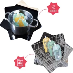 BabyMoov Nutribaby Plus Industrial Grijs + Sachets Souples Réutilisables 15x (B004500) -Bébé Soldes Boutique 1193x1200 7