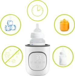 Chauffe-biberon - Réchauffement - Chauffe-biberon 4 En 1 - Chauffage Des Aliments Pour Bébé - Protection Contre La Surchauffe - Arrêt Automatique En Cas De Manque D'eau - Thermostat - SANS BPA -Bébé Soldes Boutique 1194x1200 2