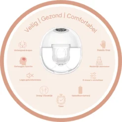 Tire-lait électrique Sans Fil - Mains Libres Et Portable - Sans BPA - 2 Pièces - Incl. 30 Sachets De Conservation Du Lait Maternel & E-Book Allaitement - -Bébé Soldes Boutique 1198x1200 13