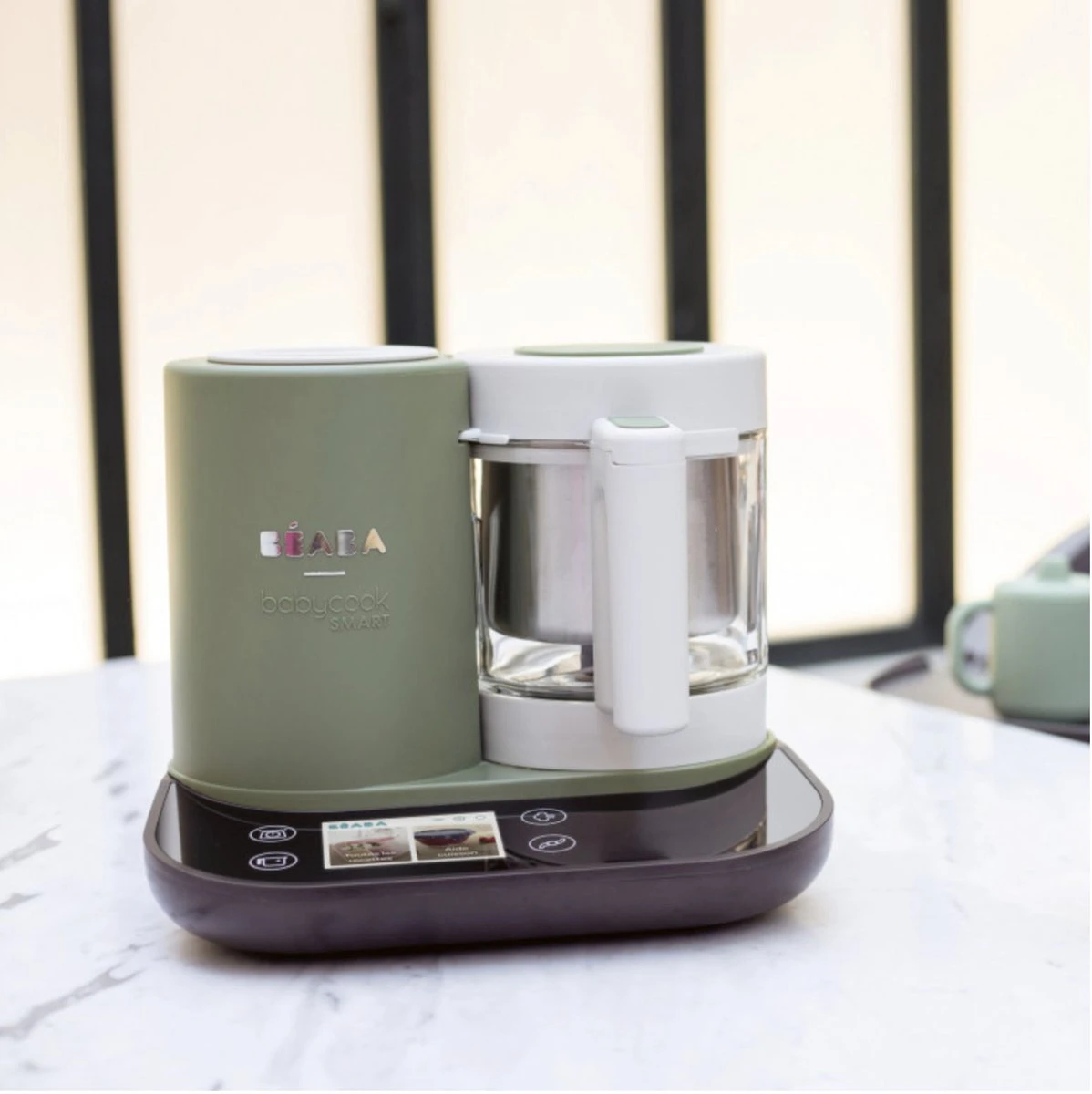 Beaba Babycook Préparation Des Aliments Pour Préparation Des Aliments Pour Bébé Smart Green 2 Beaba Babycook Préparation Des Aliments Pour Préparation Des Aliments Pour Bébé Smart Green – Image 2