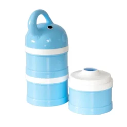 Tour De Traite éléphant Bleu | Boîte De Dosage De Lait En Poudre | Format à Emporter | Tour De Lait En Poudre | Cadeau De Naissance| Bébé | Bouteille Doseuse | Plateaux De Rangement Aliments Pour Bébés -Bébé Soldes Boutique 1198x1200 3