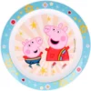 Nickelodeon Assiette Peppa Pig Junior 22 Cm Bleu Clair/blanc