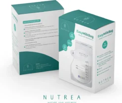 Nutrea - 50 Pièces - Sachets De Conservation Du Lait Maternel Avec Bec - 220 Ml - Sac De Conservation D' Allaitement -Bébé Soldes Boutique 1200x1014 4