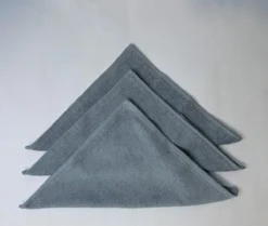 Tissu Burp Funnies Gris / Bleu (lot De 3) | Gris / Bleu | Désordonner | Manger Et Boire | Soins Bébé | 100% Pur Coton | Tissu éponge Doux