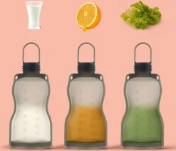 Pure Moms - Sacs De Conservation Pour Lait Maternel - Biberons - Réutilisables - 4 Pièces - Biberons Allaitement 260 ML - En Déplacement - Sans BPA 22 Pure Moms - Sacs De Conservation Pour Lait Maternel - Biberons - Réutilisables - 4 Pièces - Biberons Allaitement 260 ML - En Déplacement - Sans BPA -Bébé Soldes Boutique 1200x1030 2