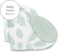 Doomoo Softy - Petit Coussin D'allaitement - Billes Ultra Fines Et Silencieuses - Coton Organique - 150 Cm - Cloudy Kaki -Bébé Soldes Boutique 1200x1035 1