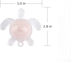 Speelgoed De Dentition Bébé Tortue - Jouets De Dentition Bébé Pour 3M + Anneau De Dentition En Silicone De Qualité Alimentaire Pour Apaiser Les Gencives Douloureuses Des Bébé - Vert -Bébé Soldes Boutique 1200x1044 5